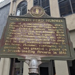Gunsmith Ferd Hummel Historical Marker - Gunsmith Ferd Hummel Historical Marker, Paducah