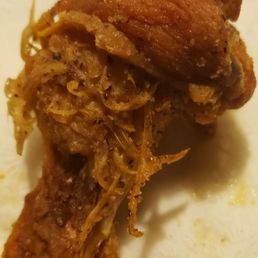 Looks like deep grief feathers. Gross!