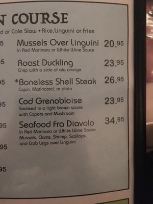 Menu photo 7 Varney's Restaurant Brookhaven, NY