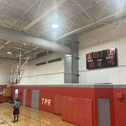 Trussville Parks & Recreation - High ceilings, well kept gym! Scoreboard on both ends of the basketball court!