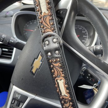 U Horse - Beautiful hilason leather dog collar with inset cowhide with hair. - Horse Equipment Shops Near Me - Rosenberg, Texas U Horse - Beautiful hilason leather dog collar with inset cowhide with hair. - Horse Equipment Shops Near Me - Rosenberg, Texas