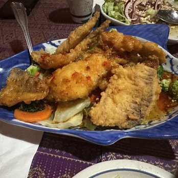 Nakorn Thai Cuisine - Red Snapper Pad Prik - Thai Near Me - Brunswick, Georgia