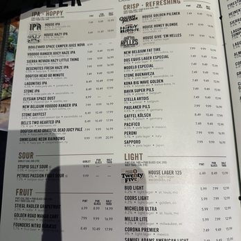 Yard House - Menu April 2026 - New American Near Me - Northridge, California