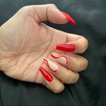 V Nails & Spa - GEL X NAILS - Nail Salons Near Me - Anaheim, California