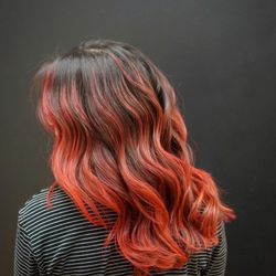 VV Beauty - Red balayage