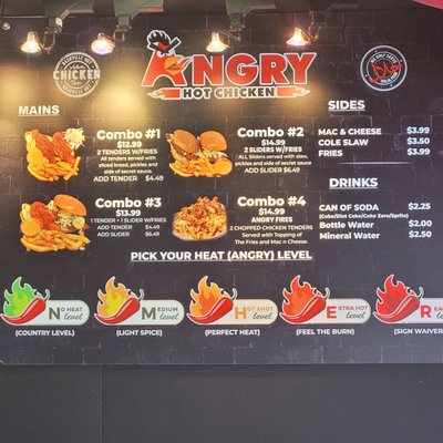 Menu photo 4 The Angry Hot Chicken San Jose, CA Menu photo 4 The Angry Hot Chicken San Jose, CA