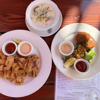 Salt & Pepper - Calamari, Chowder, Crab Cakes - American Near Me - Tiburon, California Salt & Pepper - Calamari, Chowder, Crab Cakes - American Near Me - Tiburon, California