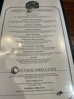 Menu photo 7 Chestnut Cottage Restaurant Port Angeles, WA Menu photo 7 Chestnut Cottage Restaurant Port Angeles, WA