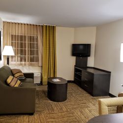 Candlewood Suites Columbus North - Polaris - Living Room in Our Suite at Candlewood Suites Columbus Polaris