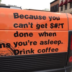Mean Bean Roasters - The Shop's truck has a colorful paint job
