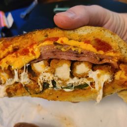 "Brick Fat Boy", their take on a fat sandwich "Brick Fat Boy", their take on a fat sandwich