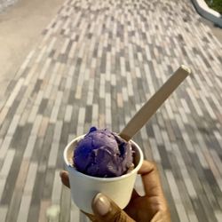 Toby's Homemade Ice Cream - Ube & cafe au lait small scoops