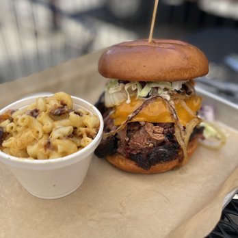 Hog Wild Bar-B-Que - Angry pit master sandwich - Barbeque Near Me - Placerville, California
