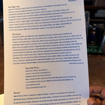 The Love - Menu - New American Near Me - Philadelphia, Pennsylvania