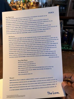 Menu photo 1 The Love Philadelphia, PA