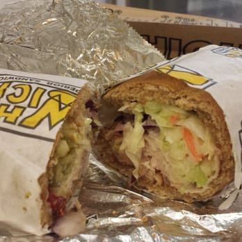 Which Wich - bbq pork with cole slaw. tasty - Sandwiches Near Me - Chicago, Illinois