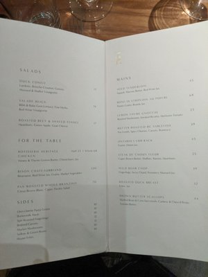 Menu photo 6 REIGN Restaurant & Bar Toronto, ON