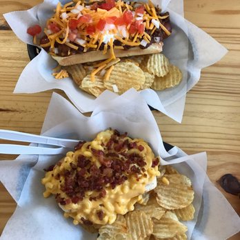 Saucy Dogs - Mac Attack & Chili Dog - Hot Dogs Near Me - Hilo, Hawaii Saucy Dogs - Mac Attack & Chili Dog - Hot Dogs Near Me - Hilo, Hawaii