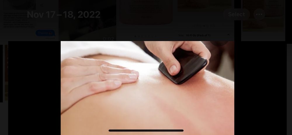 Therapeutic massage by Lucelly Logo