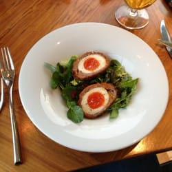 Lucknam Park Hotel & Spa - Heavenly Scotch egg starter!