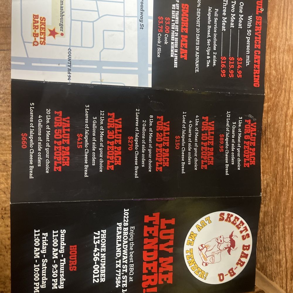 Skeets Barbeque - Barbeque Near Me - Pearland, Texas