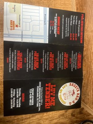 Menu photo 3 Skeets Barbeque Pearland, TX Menu photo 3 Skeets Barbeque Pearland, TX