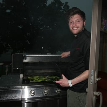 Austin Merath - Vintage Cookery - Grilled Asparagus in the rain. - Personal Chefs Near Me - Springfield, Missouri