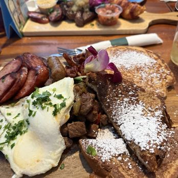 PBF Cafe - Fit for George Platter with over medium eggs - Polish Near Me - Montgomery, New York