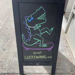 Lucky Wang 2 - Lucky Wang sign