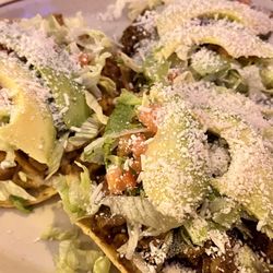 El Poblano MexicanAmerican Grill - Tostada plate