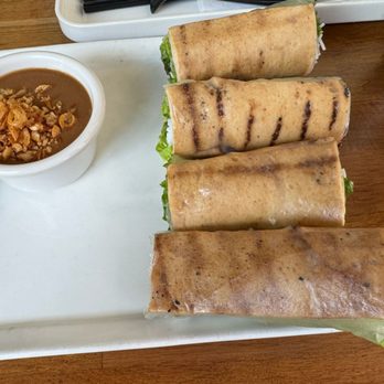 PhoEver - Tofu rolls with peanut sauce. - Vietnamese Near Me - Sunnyvale, California PhoEver - Tofu rolls with peanut sauce. - Vietnamese Near Me - Sunnyvale, California