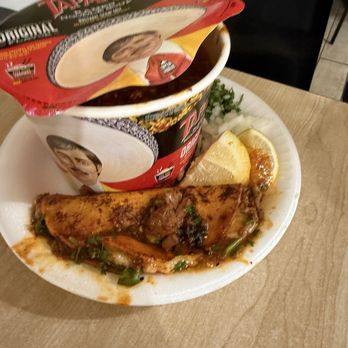 Tacos y Tortas Chalio's 3 - Birria ramen which comes with birria taco - Tacos Near Me - Hanford, California