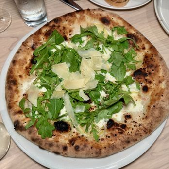 Char & Lemon - "Char & Lemon" (bufala mozzarella, lemon basil mascarpone, arugula, shaved parm, fresh lemon juice) - Pizza Near Me - Guilford, Connecticut Char & Lemon - "Char & Lemon" (bufala mozzarella, lemon basil mascarpone, arugula, shaved parm, fresh lemon juice) - Pizza Near Me - Guilford, Connecticut