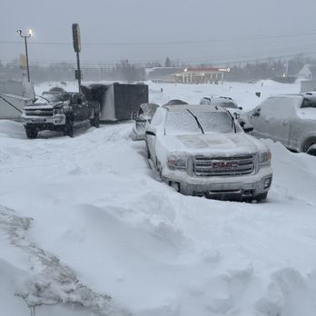 Super 8 by Wyndham St. Ignace - Our truck stuck in drifted snow. Whole parking lot is full of snow. 50-75 yrds to the main road - Hotels Near Me - St Ignace, Michigan Super 8 by Wyndham St. Ignace - Our truck stuck in drifted snow. Whole parking lot is full of snow. 50-75 yrds to the main road - Hotels Near Me - St Ignace, Michigan