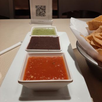 Lita's La Mexicana - 3 sauces served with chips - Mexican Near Me - Plano, Texas