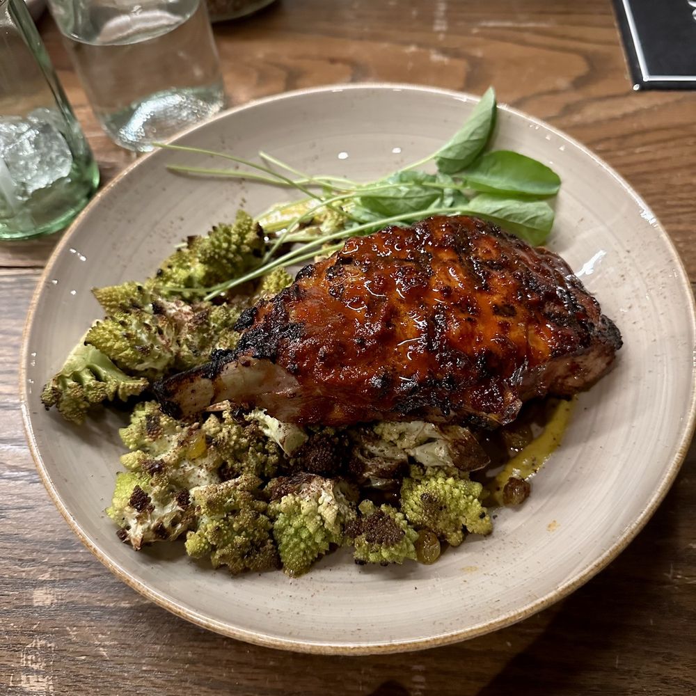 The Grocer's Table - Grilled Pork Chop - Cafes Near Me - Wayzata, Minnesota The Grocer's Table - Grilled Pork Chop - Cafes Near Me - Wayzata, Minnesota