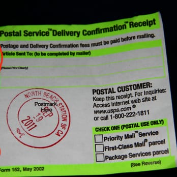 US Post Office - delivery confirmation receipt, use the # as seen with the red at far left - Post Offices Near Me - San Francisco, California US Post Office - delivery confirmation receipt, use the # as seen with the red at far left - Post Offices Near Me - San Francisco, California