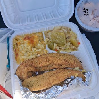 Soul City - Catfish, mac & cheese & cabbage - Soul Food Near Me - Jamaica, New York Soul City - Catfish, mac & cheese & cabbage - Soul Food Near Me - Jamaica, New York