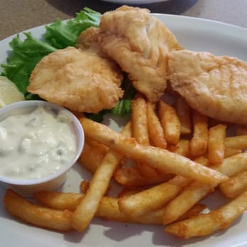 Chowder Bowl - Pricey Fish and chips $15.99 - Seafood Near Me - Depoe Bay, Oregon