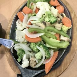 Los Cabos - Steamed vegetable fajitas
