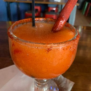 Suerte Bar & Grill Uptown - Mango drink - Tacos Near Me - McAllen, Texas