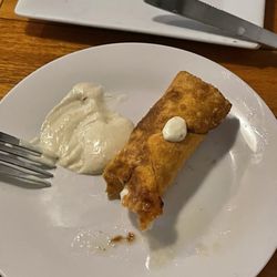 Andy's Old Port Pub - Cheeseburger egg roll. You must try this.