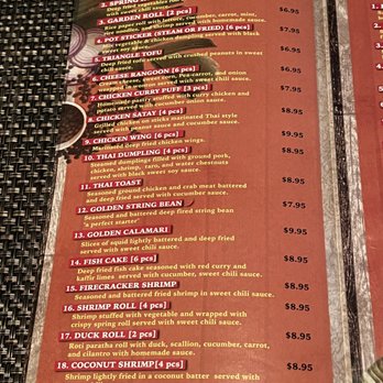 Spice Thai Cuisine - Menu - Thai Near Me - Frederickburg, Virginia Spice Thai Cuisine - Menu - Thai Near Me - Frederickburg, Virginia