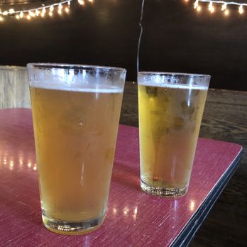 Skylark Bar - two glasses of beer on a table - Bars Near Me - Brooklyn, New York Skylark Bar - two glasses of beer on a table - Bars Near Me - Brooklyn, New York