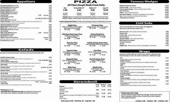 Menu photo 3 Nonno's Pizza Dillsburg, PA Menu photo 3 Nonno's Pizza Dillsburg, PA