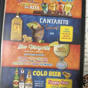 Casa Nueva Mexican Restaurant - Bar Menu - Mexican Near Me - Houston, Texas