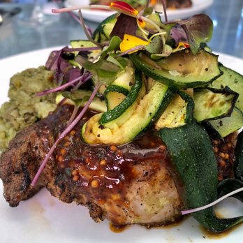Thomas Hill Organics - Monster pork chop - New American Near Me - Paso Robles, California Thomas Hill Organics - Monster pork chop - New American Near Me - Paso Robles, California