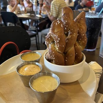 MudHen Brewing Company - Pretzel appetizer - Breweries Near Me - Wildwood, New Jersey MudHen Brewing Company - Pretzel appetizer - Breweries Near Me - Wildwood, New Jersey