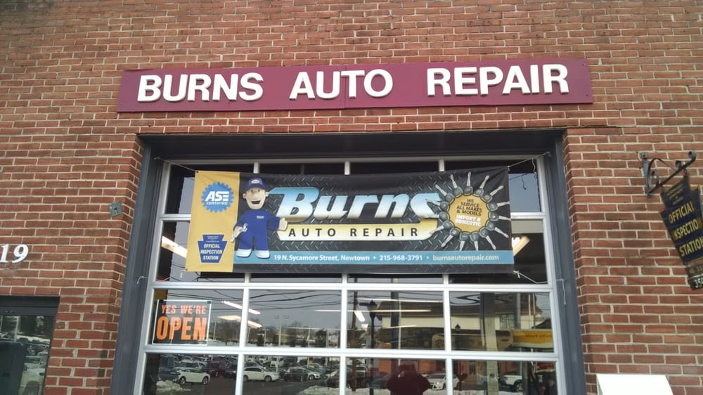 BURNS AUTO REPAIR 15 Reviews 19 N Sycamore Ave, Newtown