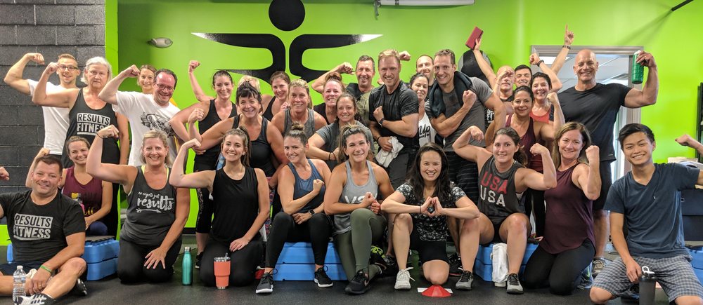 Social spots from Results Fitness